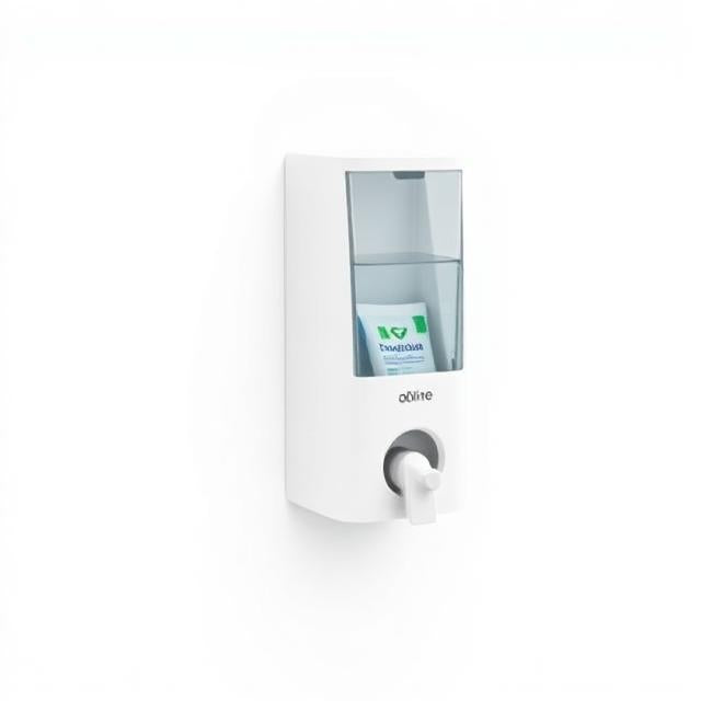 Wall-Mounted Toothbrush Holder & Toothpaste Dispenser