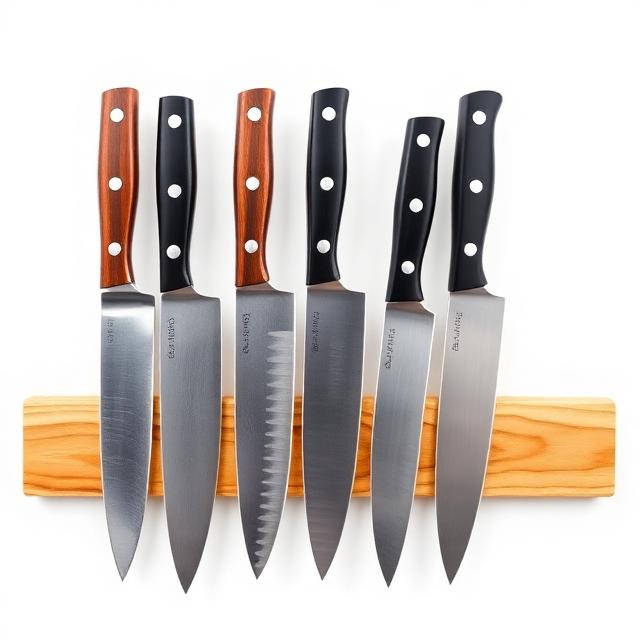 Magnetic Knife Strip Holder for Kitchen Wall