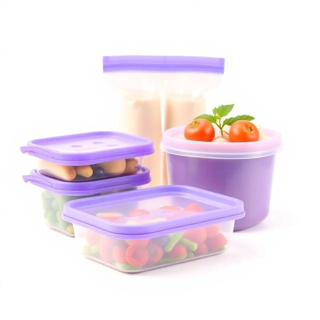 Reusable Food Storage Bags & Container Covers (Set of 6)