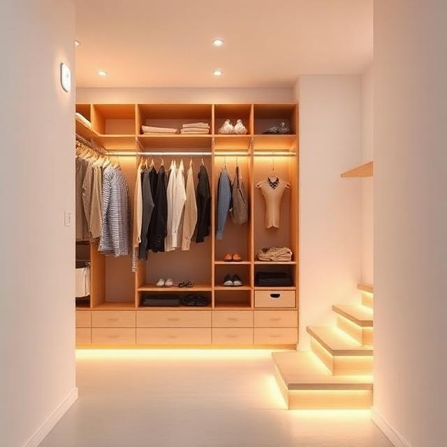 Smart LED Sensor Night Light for Closets & Stairs