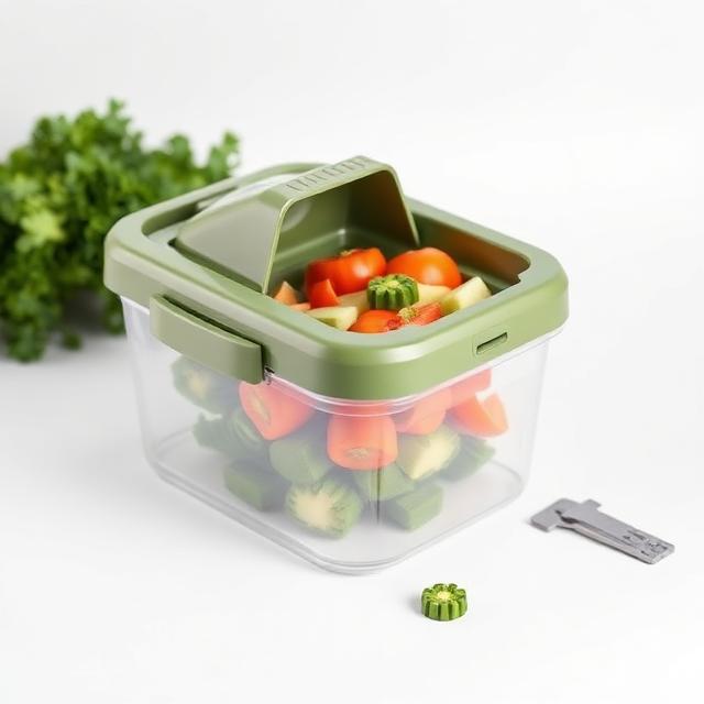 Multifunctional Vegetable Slicer & Cutter Box